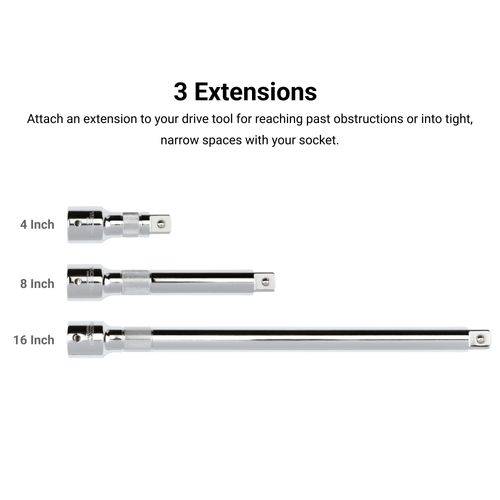 Main product image of 3/4" Drive Accessories Set (6-Piece)