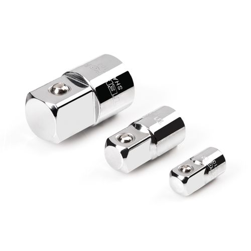 Main product image of 1/4, 3/8, 1/2" Drive Adapter Set (3-Piece)
