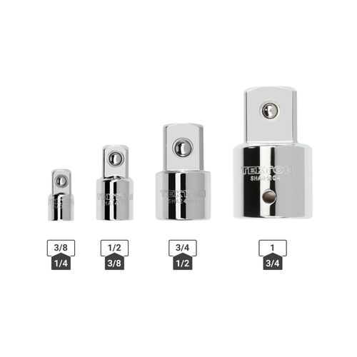 Main product image of 1/4, 3/8, 1/2, 3/4" Drive Adapter Set (4-Piece)