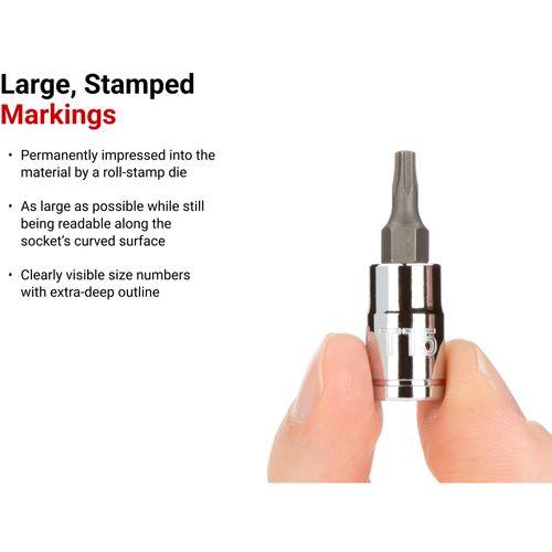Main product image of 1/4" Drive x T27 Torx Bit Socket