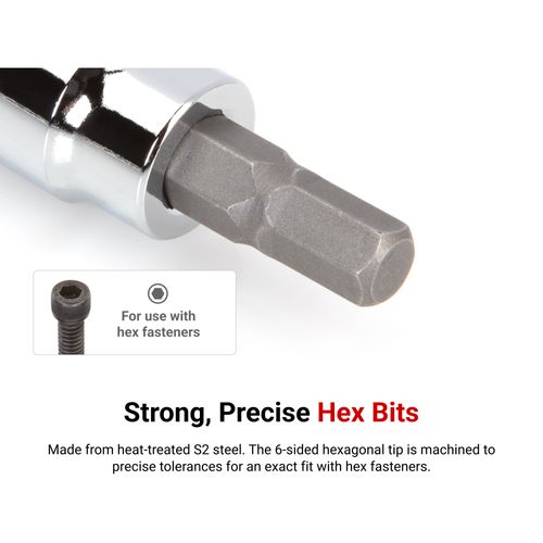 Main product image of 3/8" Drive x 1/4" Hex Bit Socket