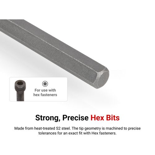 Main product image of 3/8" Drive x 1/4" Long Hex Bit Socket