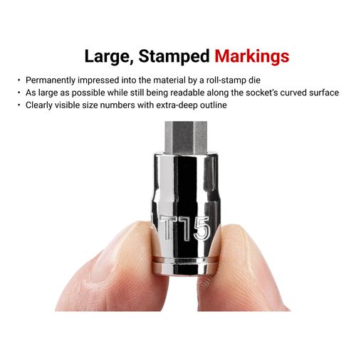 Main product image of 3/8" Drive x T45 Long Torx Bit Socket