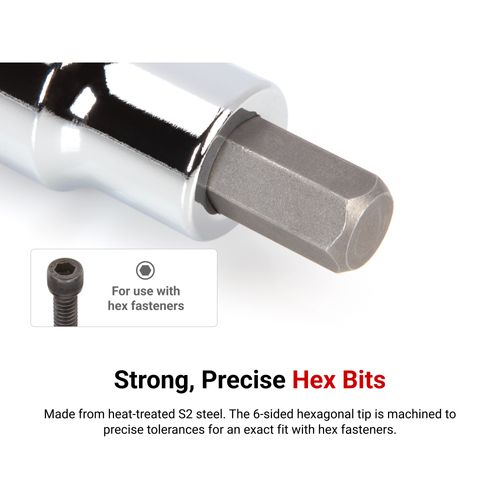 Main product image of 1/2" Drive x 6mm Hex Bit Socket