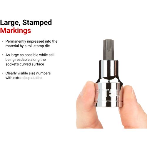 Main product image of 1/2" Drive x T60 Torx Bit Socket