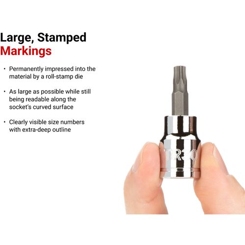 Main product image of 1/2" Drive x MT16 Tamper-Resistant Triple Square Bit Socket