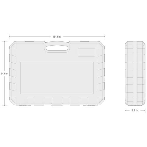 Main product image of 1/2" Drive Hex, Torx, TR Triple Square, Phillips, Slotted Bit Socket Set (44-Piece)