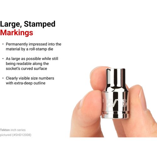 Main product image of 3/8" Drive x 6mm 6-Point Socket