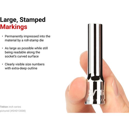 Main product image of 3/8" Drive x 6mm Deep 6-Point Socket