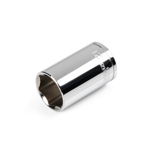 Main product image of 3/8" Drive x 21mm Semi-Deep 6-Point Socket