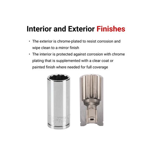 Main product image of 3/8" Drive x 7/8" Semi-Deep 12-Point Socket