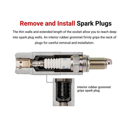Main product image of 3/8" Drive x 13/16" Spark Plug Socket