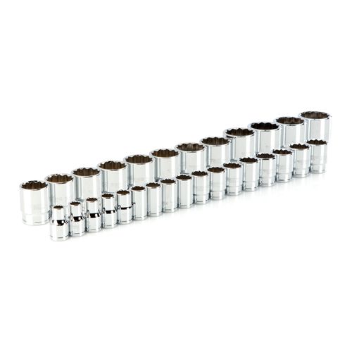 Main product image of 1/2" Drive 12-Point Socket Set, 29-Piece (10-38mm)