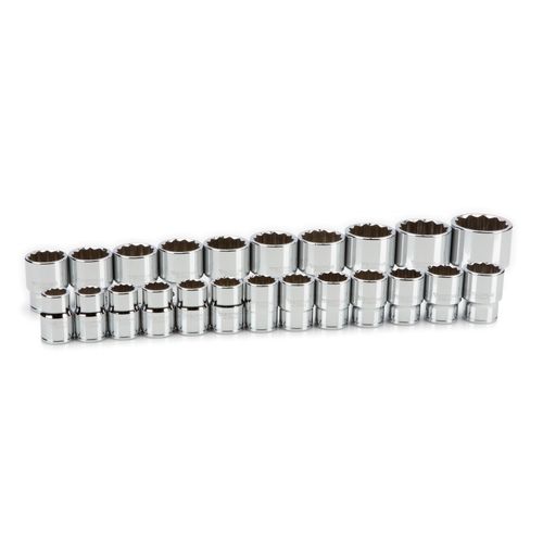 Main product image of 3/4" Drive 12-Point Socket Set, 23-Piece (19-50mm)
