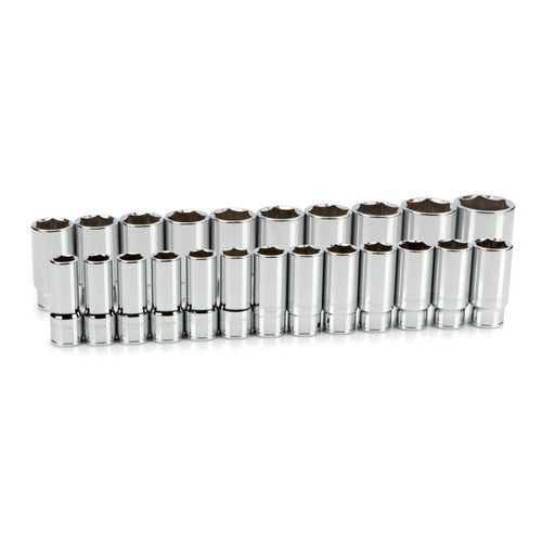 Main product image of 3/4" Drive Deep 6-Point Socket Set, 23-Piece (19-50mm)