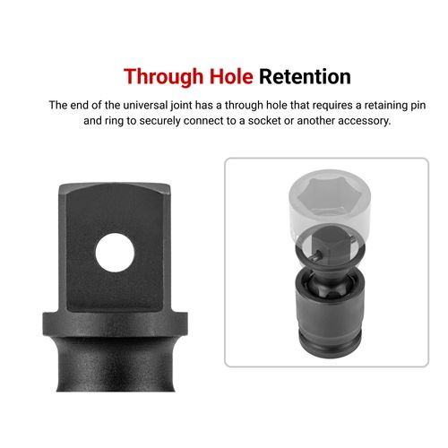 Main product image of 3/4" Drive Impact Universal Joint (Through Hole)