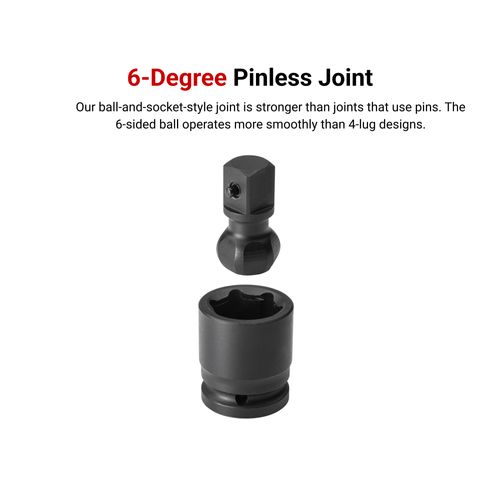 Main product image of 3/4" Drive Impact Universal Joint (Pin Detent)