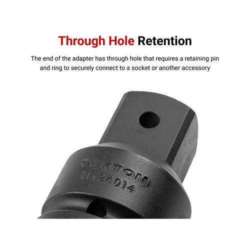 Main product image of 3/4" Drive Adapter/Reducer Set, 2 Pieces (Through Hole, Ball Detent)