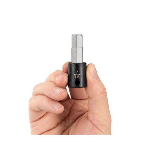 Main product image of 3/8" Drive x 7/16" Hex Bit Impact Socket