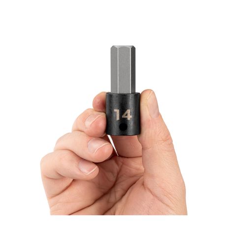 Main product image of 3/8" Drive x 14mm Hex Bit Impact Socket