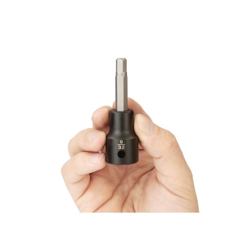 Main product image of 1/2" Drive x 9/32" Hex Impact Bit Socket