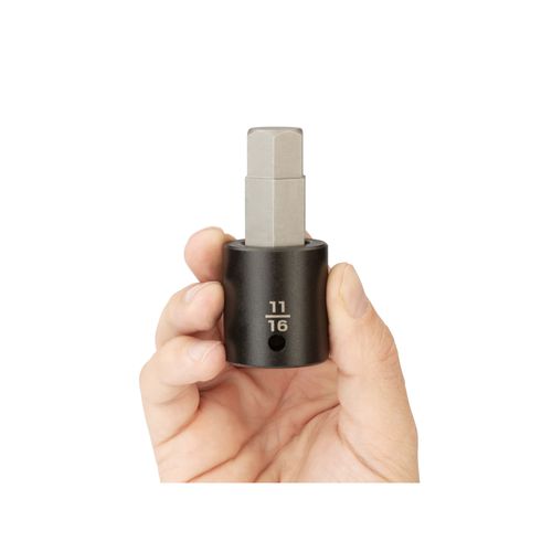 Main product image of 1/2" Drive x 11/16" Hex Impact Bit Socket