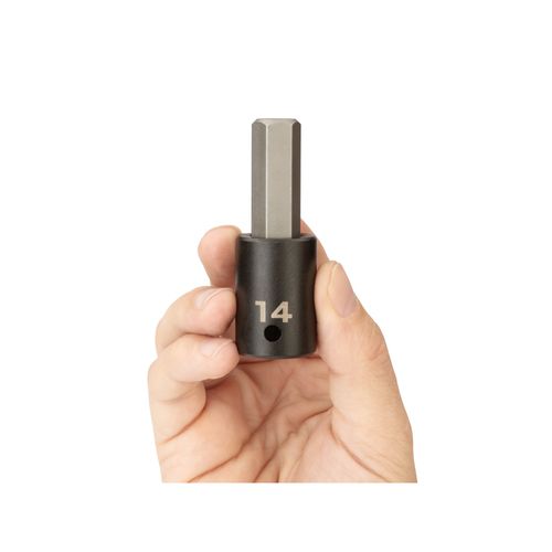 Main product image of 1/2" Drive x 14mm Hex Impact Bit Socket