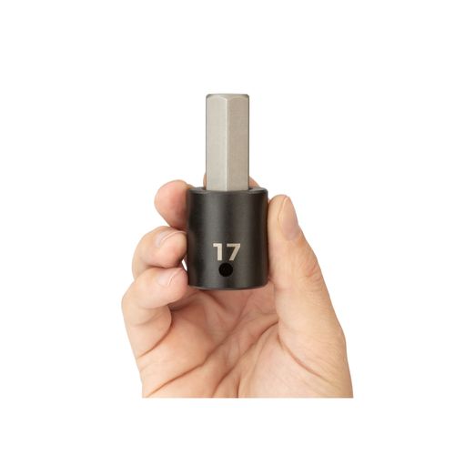 Main product image of 1/2" Drive x 17mm Hex Impact Bit Socket