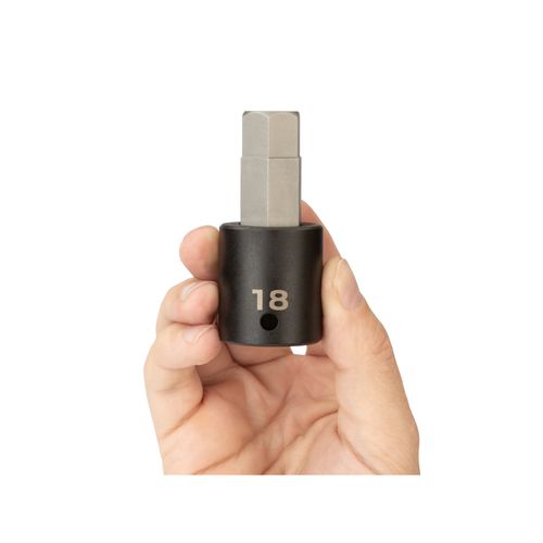 Main product image of 1/2" Drive x 18mm Hex Impact Bit Socket