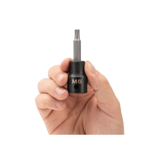 Main product image of 1/2" Drive x M6 Triple Square Impact Bit Socket
