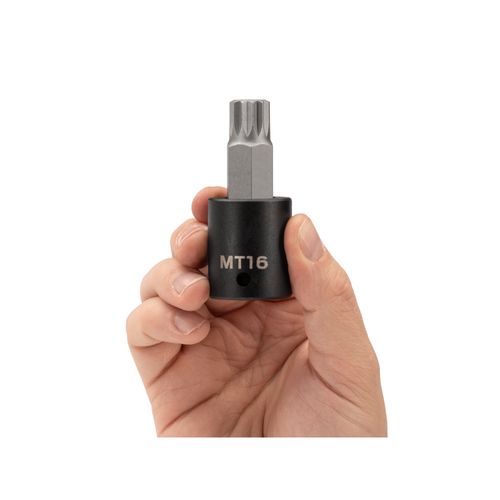 Main product image of 1/2" Drive x MT16 Tamper-Resistant Triple Square Impact Bit Socket