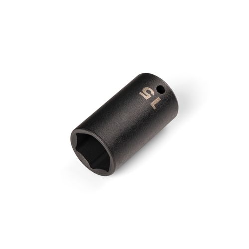 Main product image of 1/4" Drive x 15mm Semi-Deep 6-Point Impact Socket