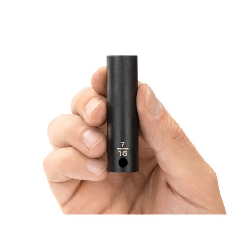 Main product image of 3/8" Drive x 7/16" Deep 12-Point Impact Socket