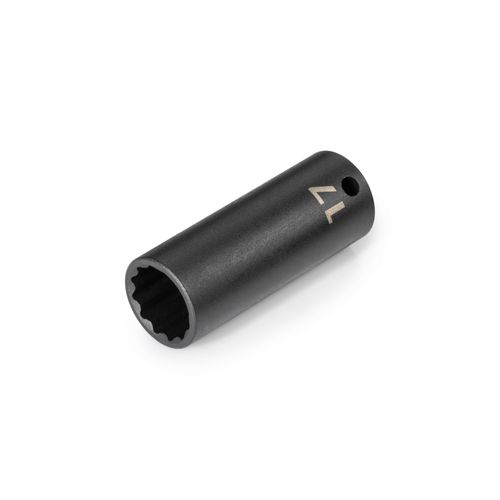 Main product image of 3/8" Drive x 17mm Deep 12-Point Impact Socket