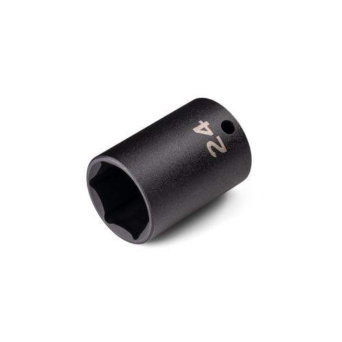 Main product image of 3/8" Drive x 24mm Semi-Deep 6-Point Impact Socket