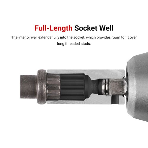 Main product image of 3/8" Drive x 7mm Semi-Deep 12-Point Impact Socket