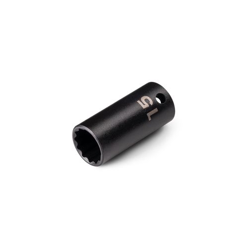 Main product image of 3/8" Drive x 15mm Semi-Deep 12-Point Impact Socket