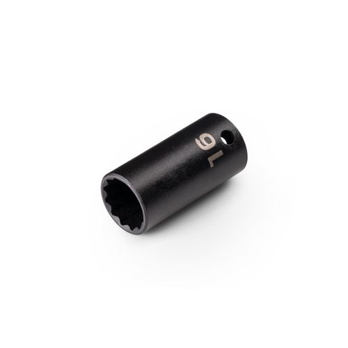 Main product image of 3/8" Drive x 16mm Semi-Deep 12-Point Impact Socket