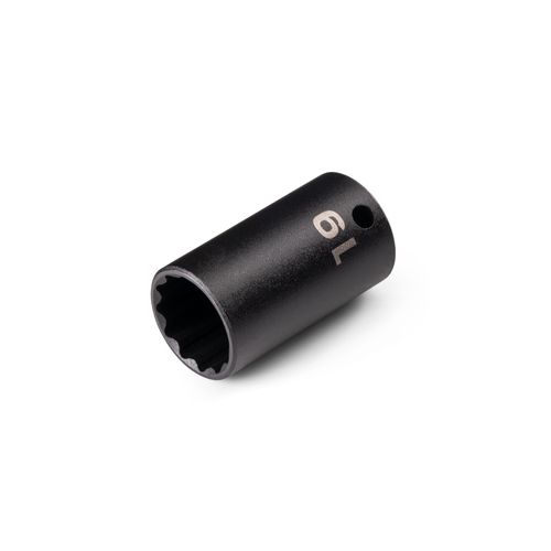 Main product image of 3/8" Drive x 19mm Semi-Deep 12-Point Impact Socket