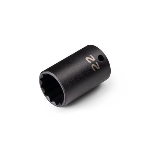 Main product image of 3/8" Drive x 22mm Semi-Deep 12-Point Impact Socket