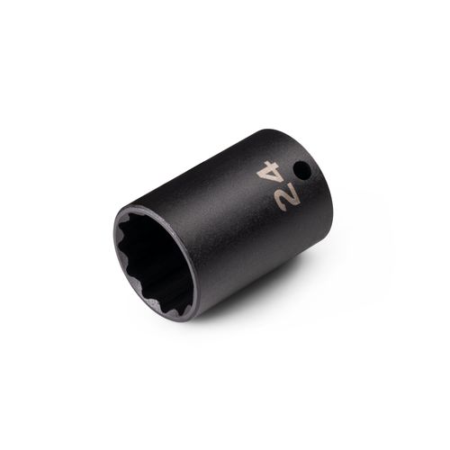 Main product image of 3/8" Drive x 24mm Semi-Deep 12-Point Impact Socket