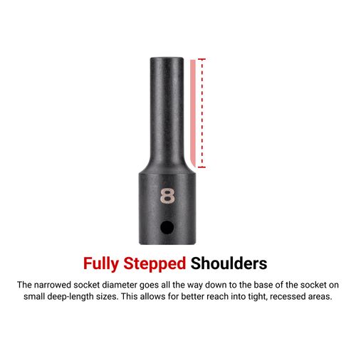 Main product image of 1/2" Drive x 14mm 6-Point Impact Socket