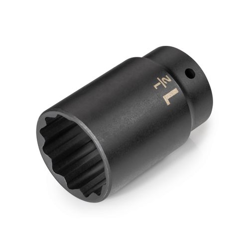 Main product image of 1/2" Drive x 1-1/2" Deep 12-Point Impact Socket