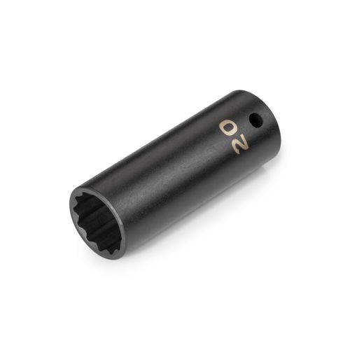 Main product image of 1/2" Drive x 20mm Deep 12-Point Impact Socket