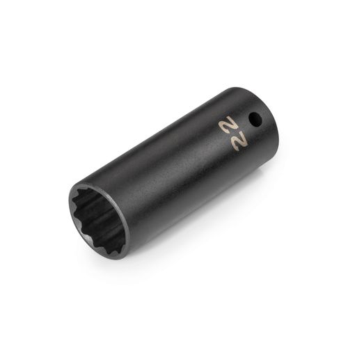 Main product image of 1/2" Drive x 22mm Deep 12-Point Impact Socket