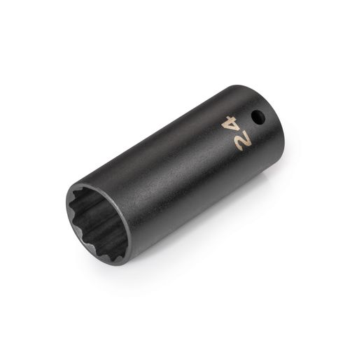 Main product image of 1/2" Drive x 24mm Deep 12-Point Impact Socket