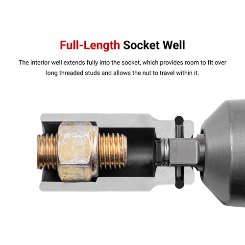 Main product image of 3/4" Drive x 3/4" Deep 6-Point Impact Socket
