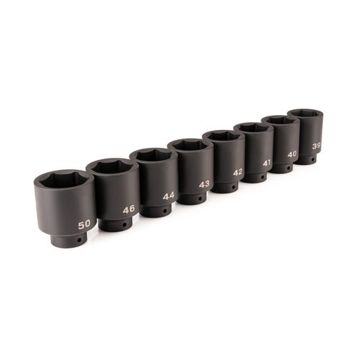 Main product image of 1/2" Drive Deep 6-Point Impact Socket Set, 8-Piece (39 - 50mm)