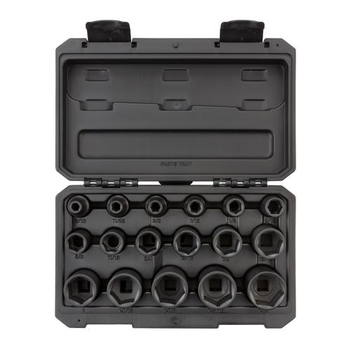Main product image of 1/2" Drive 6-Point Impact Socket Set, 17-Piece (5/16 - 1-1/4")