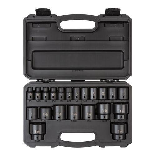 Main product image of 1/2" Drive 6-Point Impact Socket Set, 21-Piece (5/16 - 1-1/2")